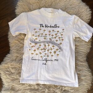 American Vintage White Graphic Tee